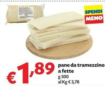Pam Pane Da Tramezzino A Fette offerta
