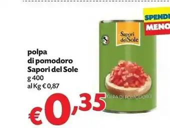 Pam Sapori Del Sole Polpa Di Pomodoro offerta