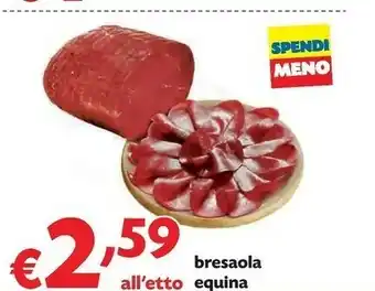 Pam Bresaola Equina offerta