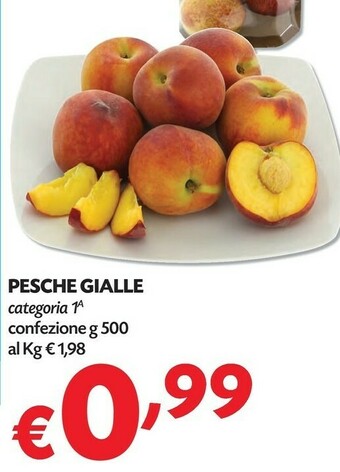 Pam Pesche Gialle offerta