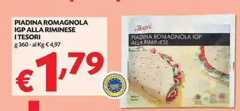 Pam Piadina romagnola Alla Riminese La Soffice 360 G(ml) offerta