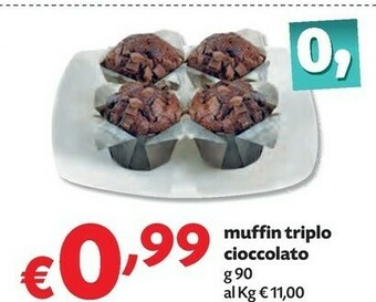 Pam Muffin Triplo Cioccolato offerta