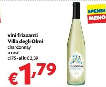 Pam Villa Degli Olmi Vini Frizzanti offerta