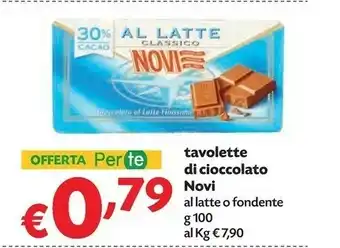 Pam Novi Tavolette Di Cioccolato offerta
