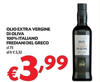 Pam Frediani & Del Greco - Olio Extravergine Di Oliva 100% Italiano Il Classico 750 G(ml) offerta