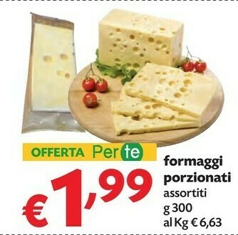 Pam Formaggi Porzionati offerta