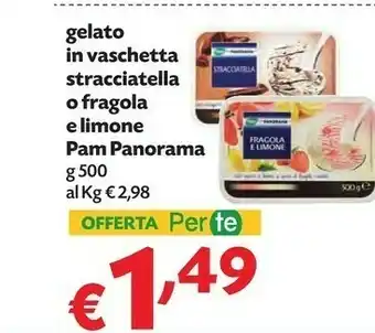 Pam Pam & Panorama - Gelato Limone Con Succo Di Limone 500 G(ml) offerta