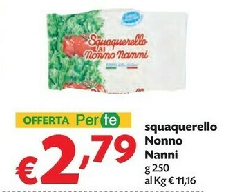 Pam Nonno Nanni Squaquerello 250 G(ml) offerta