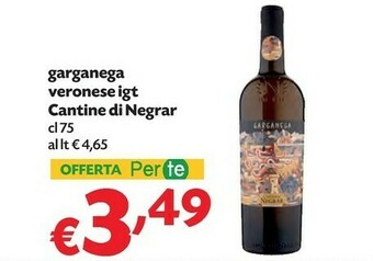 Pam Cantine Di Negrar Garganega Veronese IGT offerta