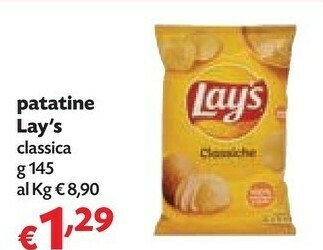 Pam Lay's Patatine offerta
