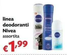 Pam Nivea Deodoranti offerta