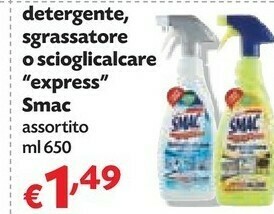 Pam Smac Detergente Sgrassatore offerta