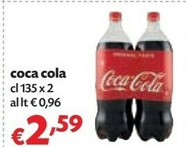 Pam Coca Cola Coca cola zero offerta