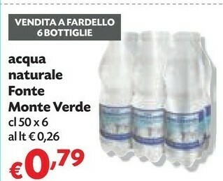 Pam Fonte Monte Verde Acqua Minerale offerta