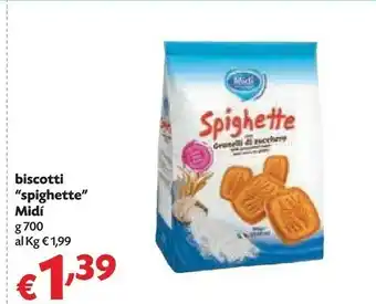 Pam Midi - Spighette 700 G(ml) offerta