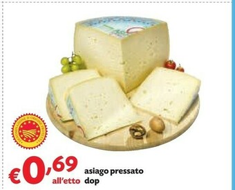 Pam Asiago Pressato DOP offerta