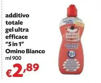 Pam Omino Bianco Additivo Totale Gel Ultra Efficace "5 In 1" offerta