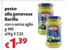 Barilla I Pesti Alla Genovese Senza Aglio 190 G(ml)