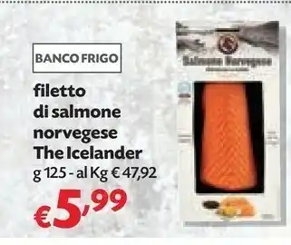 Pam The icelander Filetto Di Salmone Norvegese offerta