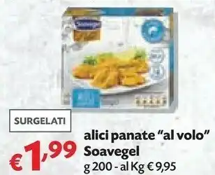 Pam Soavegel Al Volo Alici Panate 200 G(ml) offerta