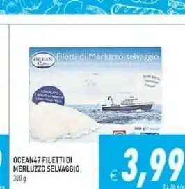 Gros Filetti di merluzzo Selvaggio 300g offerta