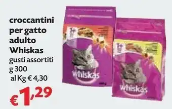 Pam Whiskas Cibo per gatti offerta