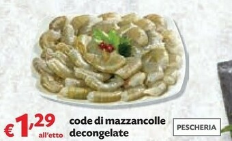 Panorama Code Di Mazzancolle Decongelate offerta