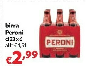 Pam Peroni Birra offerta