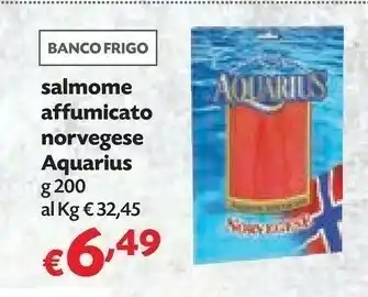 Panorama Aquarius - Salmone Affumicato Norvegese 200 G(ml) offerta