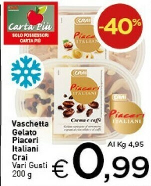 Crai Crai - Piaceri Italiani Limone Di Sicilia 200 G(ml) offerta