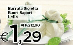 Crai Buoni sapori Burrata Gioiella offerta