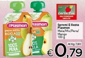 Crai Plasmon Plasmon - Spremi e Gusta Mela 100 g(ml) offerta