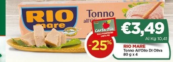 Crai Rio Mare Tonno Rio mare offerta