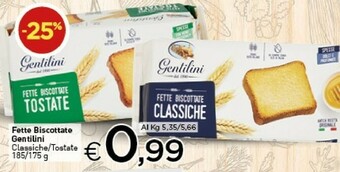 Gentilini Fette biscottate