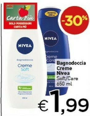 Crai Nivea Bagnoschiuma offerta