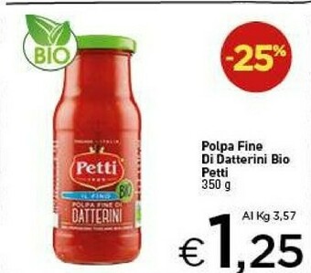 Crai Petti Petti - Il Fino Polpa Fine di Datterini Bio 350 g(ml) offerta