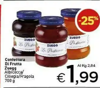Crai Zuegg Zuegg Confettura Di Frutta Albicocca/ Ciliegia/Fragola offerta