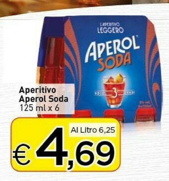 Crai Aperol Aperol Soda Aperitivo offerta