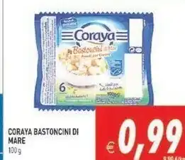 Gros Coraya bastoncini Di Mare 100g offerta
