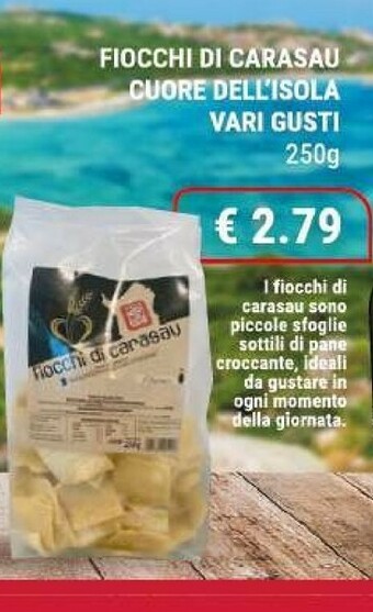Crai Cuore Dell'isola Fiocchi Di Carasau Rosmarino offerta