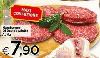 Crai Hamburger Di Bovino Adulto offerta