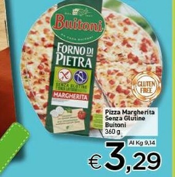 Crai Buitoni Buitoni - Margherita Senza Glutine 360 g(ml) offerta