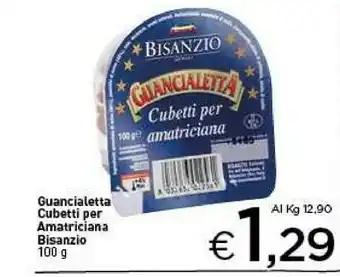 Crai Bisanzio Guancialetta Cubetti Per Amatriciana offerta