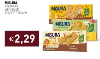 Prezzemolo e Vitale Misura Crackers offerta