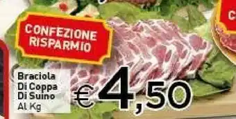 Crai Braciola Di Coppa Di Suino offerta