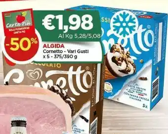 Crai Algida Algida - Cornetto Nocciola 375 g(ml) offerta