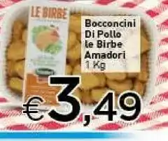 Crai Amadori Amadori Le Birbe Bocconcini Di Pollo offerta