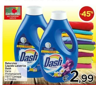 Crai Dash Dash Detersivo Liquido Lavatrice offerta