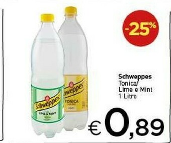 Crai Schweppes Schweppes - Tonica 1000 g(ml) offerta
