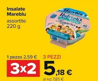Carrefour Mareblu Tonno offerta